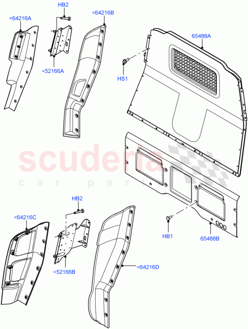 Part Diagram for Land Rover LR143434