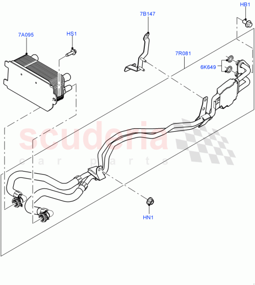 Part Diagram for Land Rover LR144588