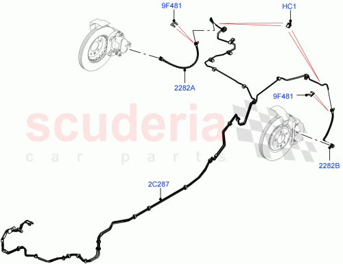 Part Diagram for Land Rover LR153815