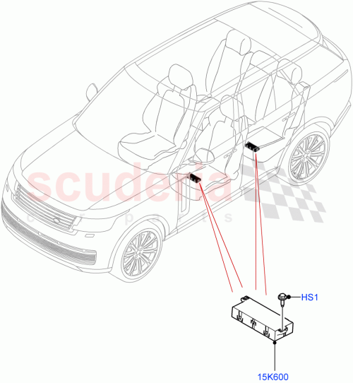Part Diagram for Land Rover LR140852