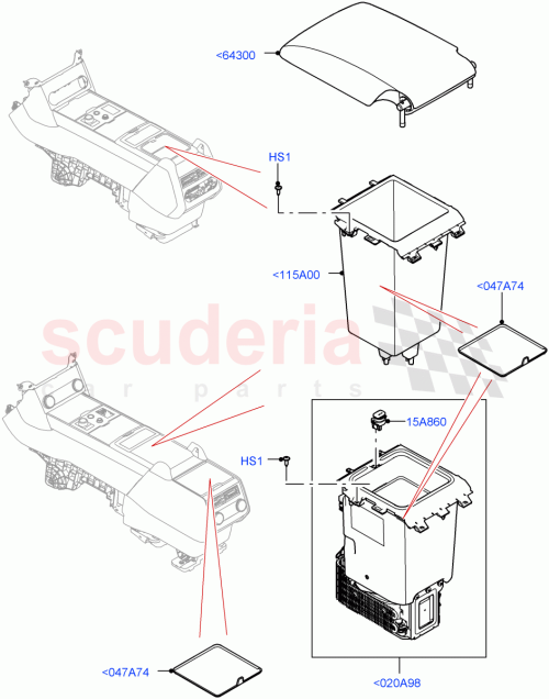 Part Diagram for Land Rover LR165258