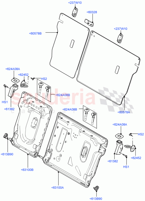Part Diagram for Land Rover LR027003