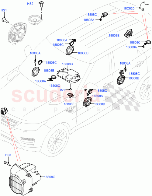 Part Diagram for Land Rover LR064062