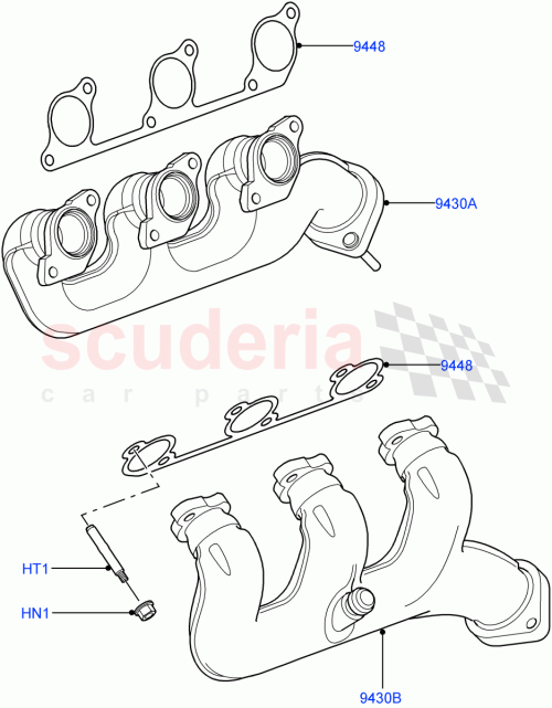 Part Diagram for Land Rover WYH000160