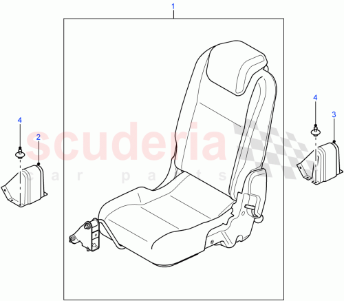 Part Diagram for Land Rover LR077787