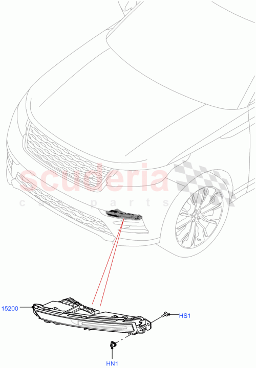Part Diagram for Land Rover LR111099