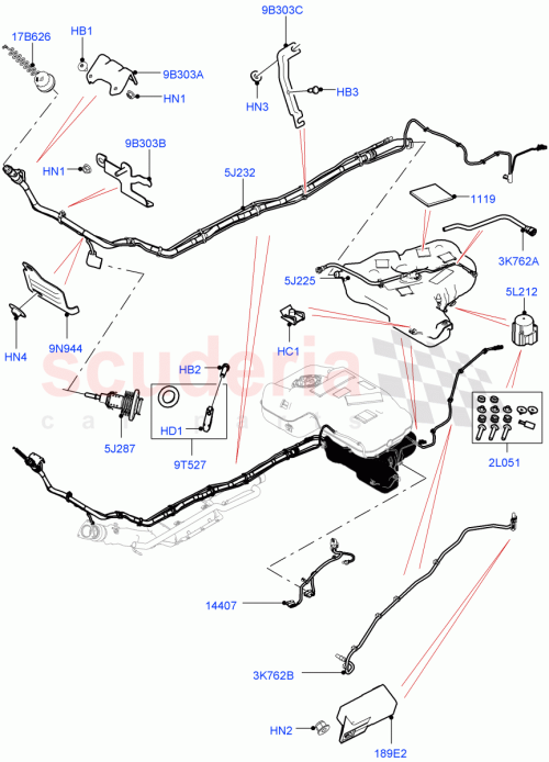 Part Diagram for Land Rover LR108933