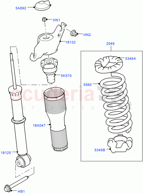 Part Diagram for Land Rover LR079908
