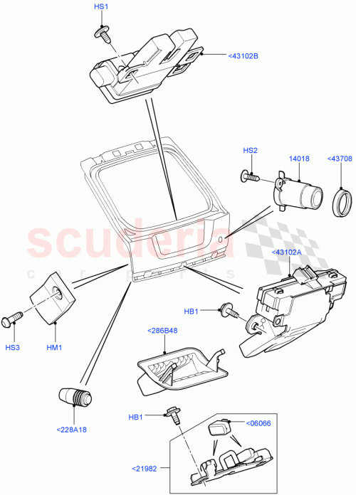 Part Diagram for Land Rover FQW500032PVJ