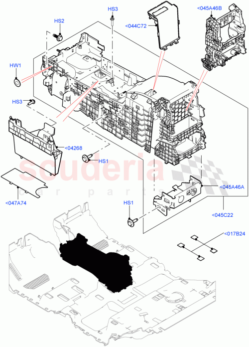 Part Diagram for Land Rover LR099686