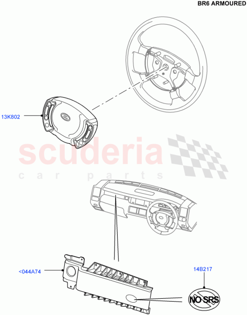 Part Diagram for Land Rover EHM500270WQJ