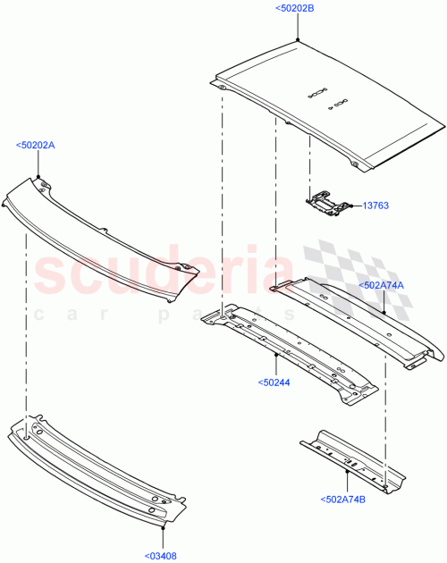 Part Diagram for Land Rover LR153698