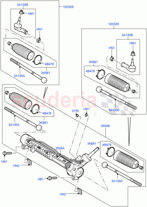 Part Diagram for Land Rover LR054839