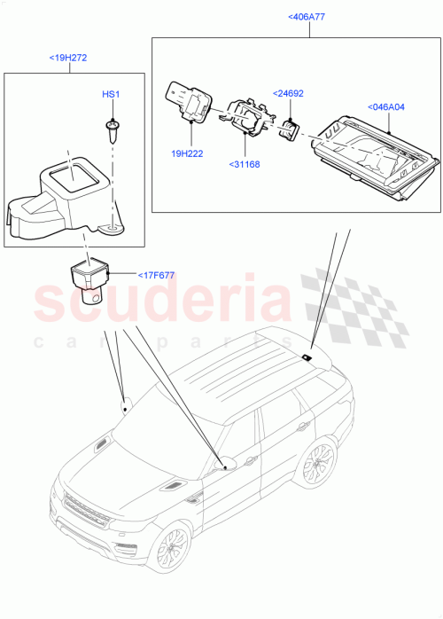 Part Diagram for Land Rover LR045544