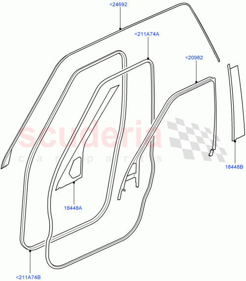 Part Diagram for Land Rover LR031717