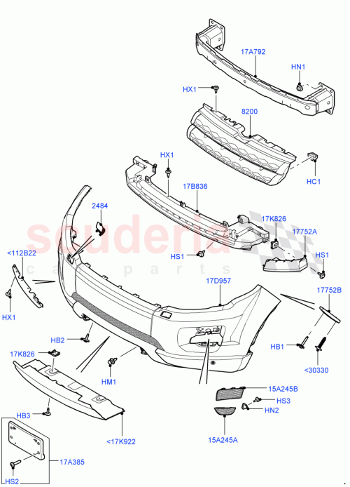 Part Diagram for Land Rover LR072084
