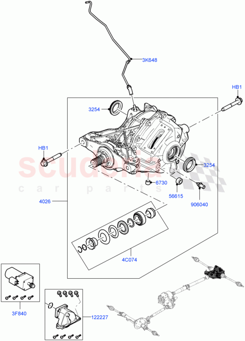 Part Diagram for Land Rover LR153472