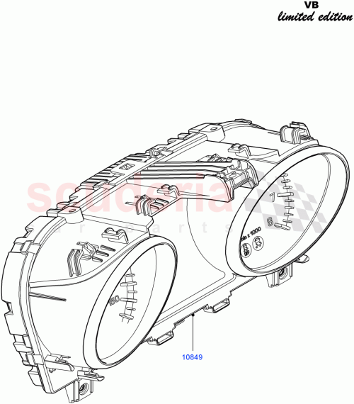 Part Diagram for Land Rover LR043609
