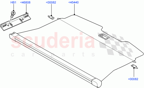 Part Diagram for Land Rover LR012845