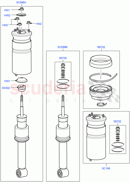 Part Diagram for Land Rover LR016428