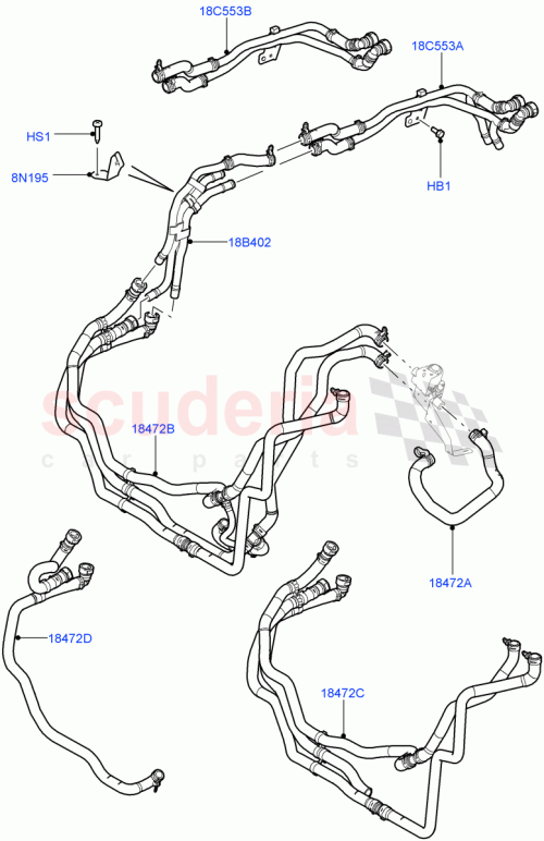 Part Diagram for Land Rover LR013669