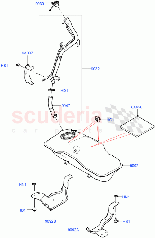 Part Diagram for Land Rover LR135788