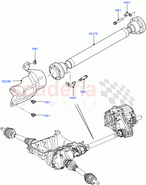 Part Diagram for Land Rover KRO500131