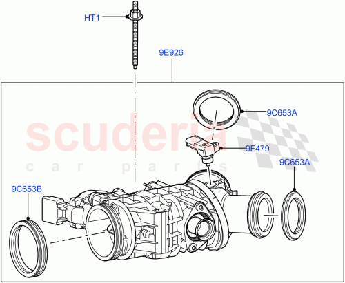 Part Diagram for Land Rover LR008353