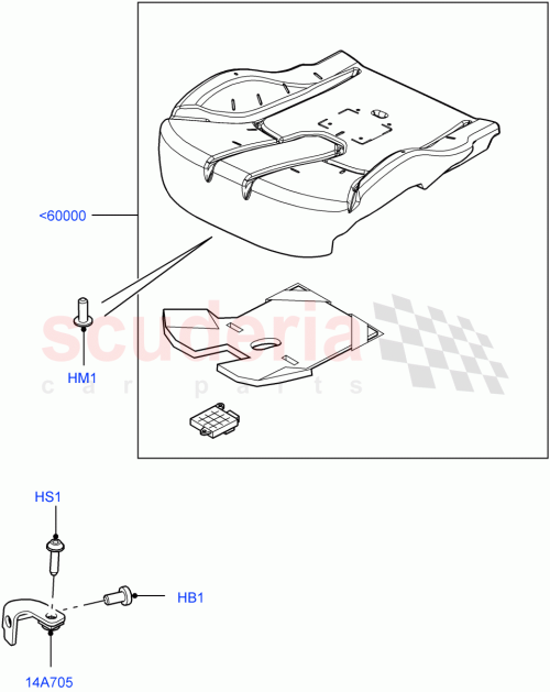 Part Diagram for Land Rover LR051638