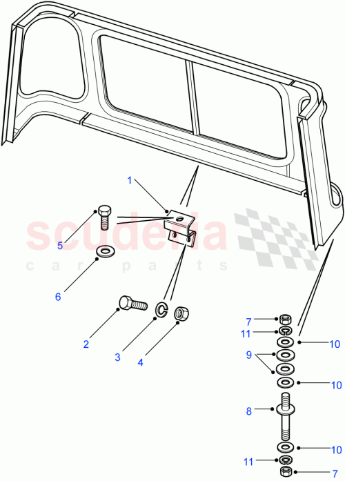 Part Diagram for Land Rover FN108041L