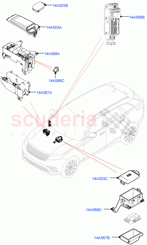 Part Diagram for Land Rover LR163662