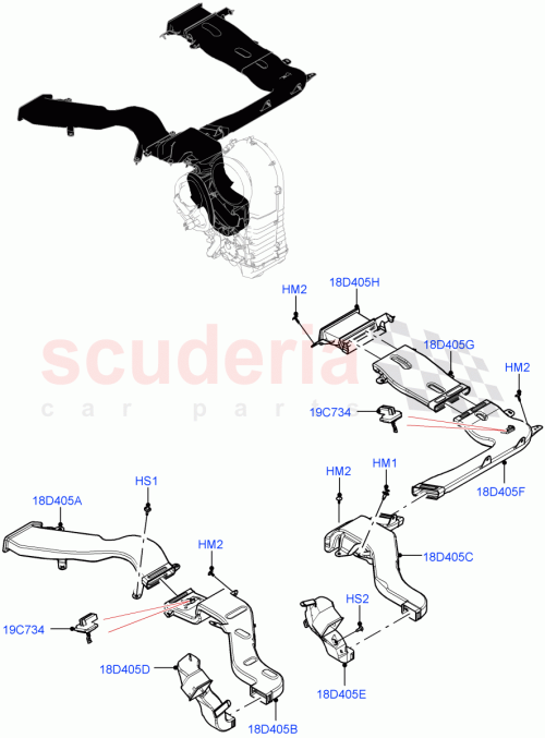 Part Diagram for Land Rover LR153764