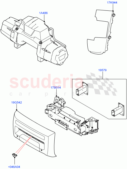 Part Diagram for Land Rover VPLEP0490