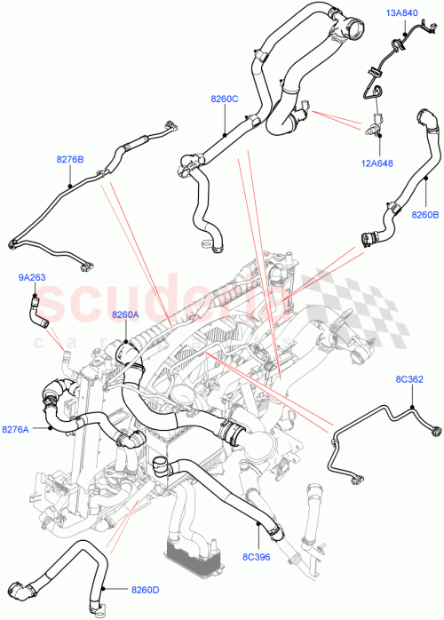 Part Diagram for Land Rover LR091478