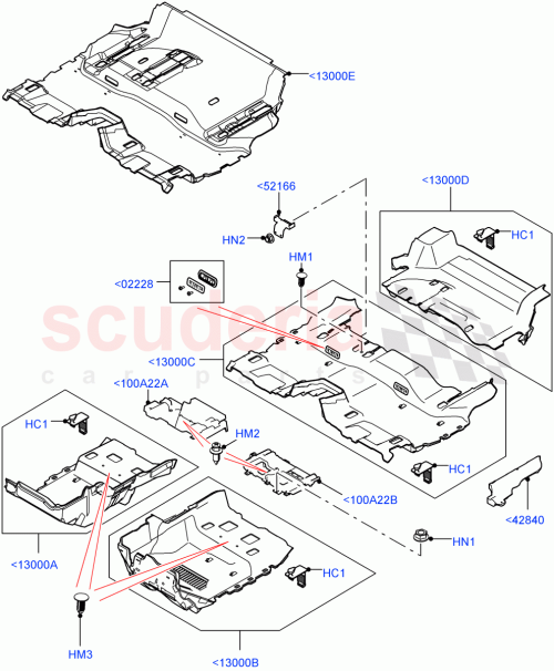 Part Diagram for Land Rover LR081403