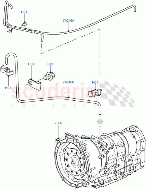 Part Diagram for Land Rover WYC000020