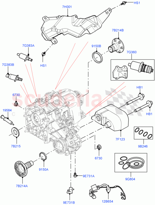 Part Diagram for Land Rover LR142024