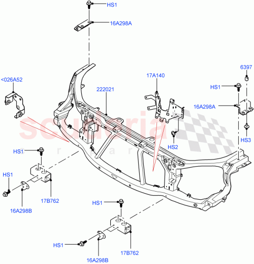 Part Diagram for Land Rover LR161931