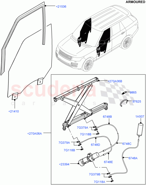 Part Diagram for Land Rover LR087750