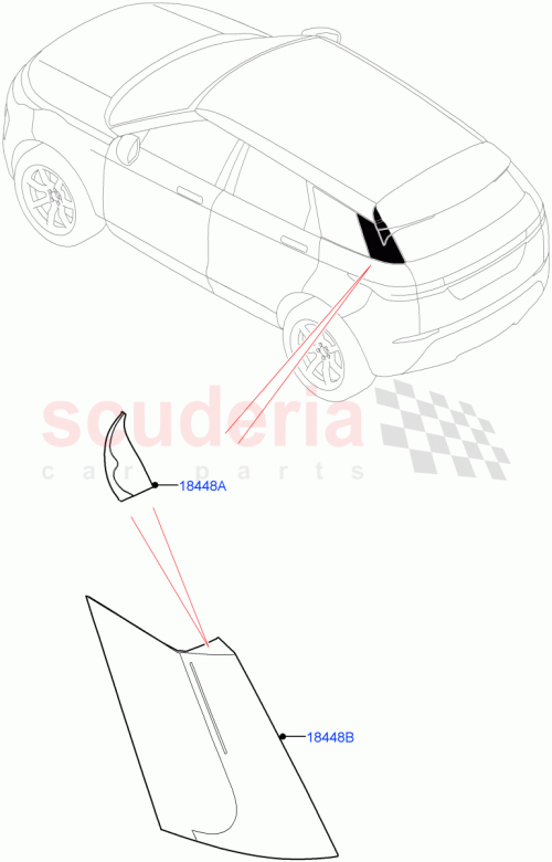 Part Diagram for Land Rover LR136542