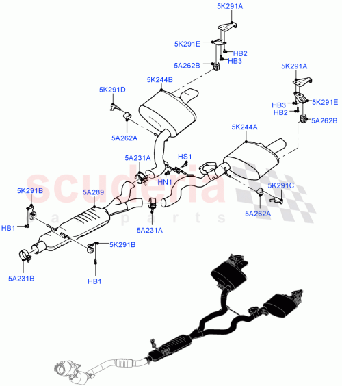 Part Diagram for Land Rover LR133402