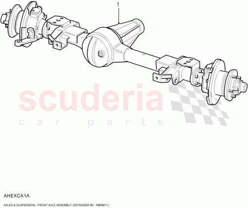 Part Diagram for Land Rover LR040912