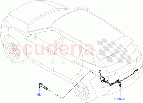 Part Diagram for Land Rover LR137200