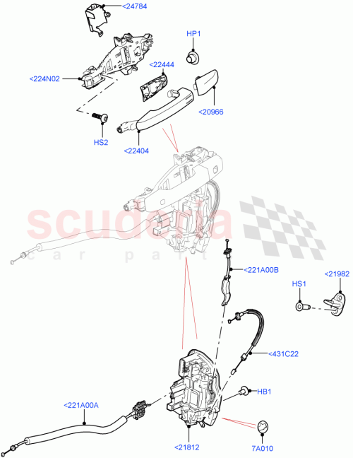 Part Diagram for Land Rover LR163882