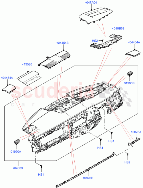 Part Diagram for Land Rover LR172502