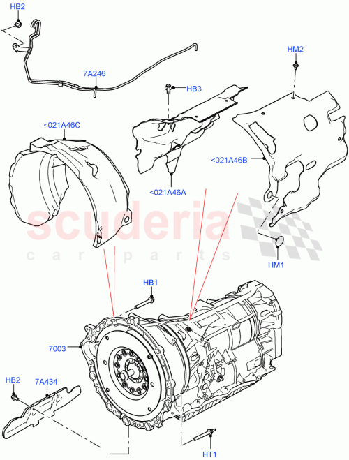 Part Diagram for Land Rover LR082640