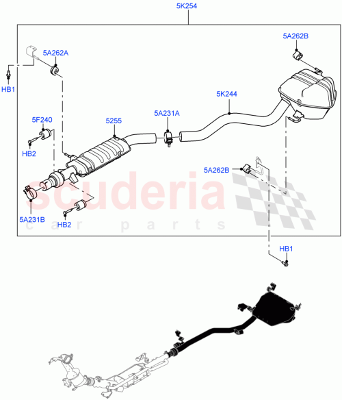 Part Diagram for Land Rover LR126571