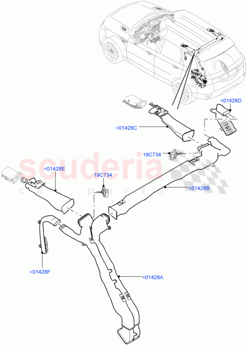 Part Diagram for Land Rover LR044011