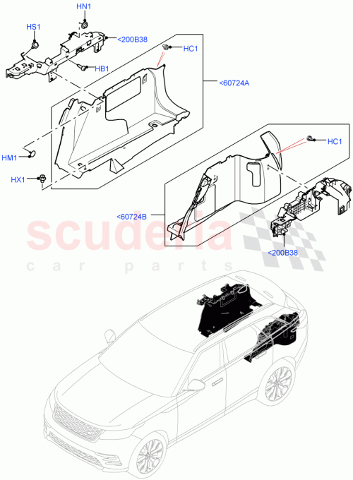 Part Diagram for Land Rover LR093834
