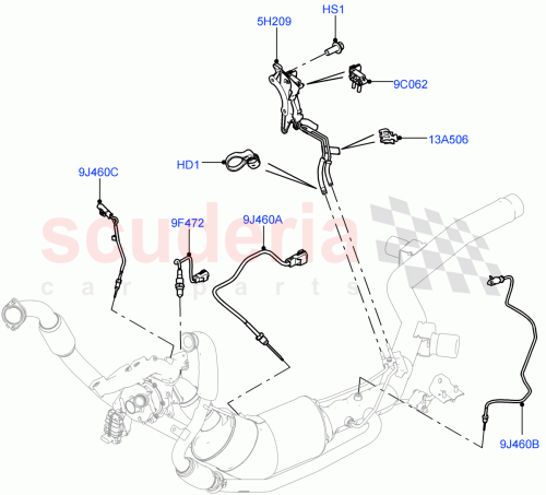 Part Diagram for Land Rover LR069660